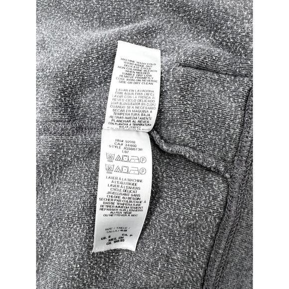 JUICY COUTURE Velour Grey Zip-up Hoodie w/ Sparkle JC logo on back (W: Sml) - Picture 13 of 16